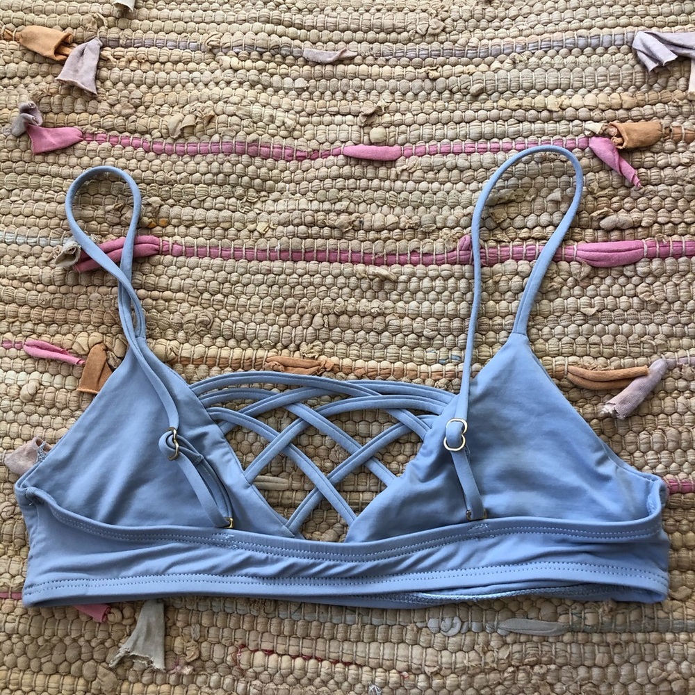 L-Space Sensual Solid Jaime Bikini Top - image 2